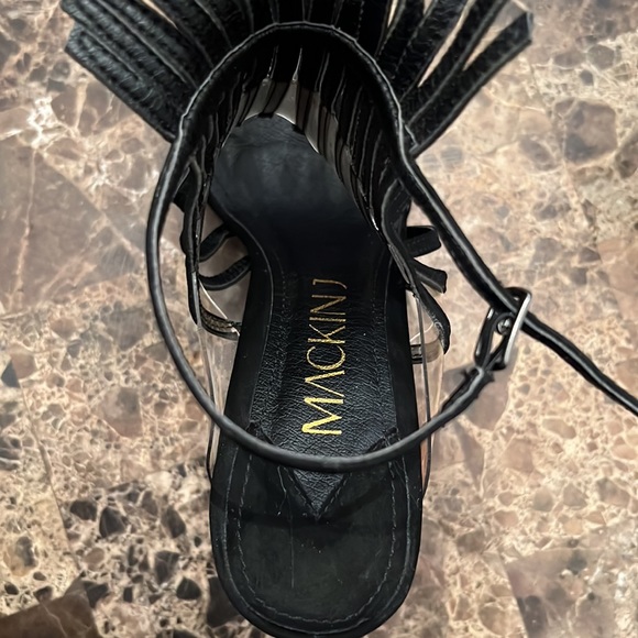 MACKIN J Size 10 Women's Kitten Heel Sandals - Picture 2 of 4